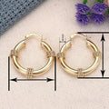 New Maillard Style Ear Cuffs, Woven Metal Creative Niche Magazine Inspired Jewelry Earrings view 4