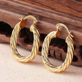Women's U Shaped Spiral Ear Cuff, Middle East Style Niche Fashion Accessory For Earrings view 2