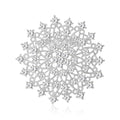 Alloy Rhinestone Sunflower Brooch Pin For Womens Dresses And Suits view 2