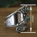 Vintage European Artistic Sunflower Ring For Women, Adjustable Open Antique Style Jewelry view 4