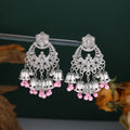 Vintage Bohemian Rhinestone Flower Geometric Hollow Bell Tassel Alloy Chandelier Ethnic Drop Earrings view 4