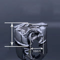 Wave Metal Plated Ring For Women, Niche Asian Style Trendy Personality Jewelry view 4