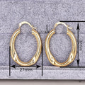 Irregular U Shape Metal Ear Cuff Earrings For Women, French Hong Kong Middle East Style view 4