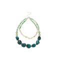 Acrylic Irregular Round Double Layer Pendant Necklace For Women Geometric Vacation Style Choker view 5