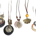 Bohemian Wooden Bead Hollow Round Pendant Sweater Necklace Vacation Style Geometric Jewelry view 5