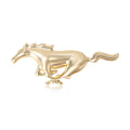 Alloy Smooth Horse Brooch Pin For Unisex Apparel Decoration view 1
