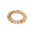 Light Luxury Geometric Faux Crystal Beaded Bracelet For Women, Minimalist Round Bead Fashion Jewelry view 5
