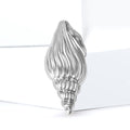 Polished Alloy Conch Shell Brooch For Minimalist Apparel Accessories view 3