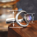 Korean Moon Planet Moonstone Ring For Women Glossy Simple Elegant Fashion Finger Accessory view 4