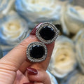 Elegant Two Tone Stud Earrings For Women, Business Style Light Luxury Fashion Jewelry view 2