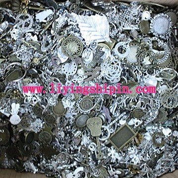Mixed Alloy Charm Findings Assortment 100g Bag
