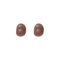 Alloy Enamel Irregular Geometric Round Bean Stud Earrings Vintage Hong Kong Style view 5