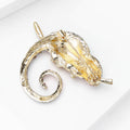 Alloy Enamel Chameleon Lizard Brooch For Unisex Clothing Decoration view 4
