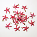 10x10mm Gold Zinc Alloy Charm Pendant No.678384 for DIY Necklace Bracelet Jewelry Making view 4