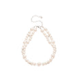 Light Luxury Faux Pearl Crystal Beaded Cross Double Layer Sweater Necklace For Women view 5