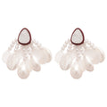 Shell Starfish Pearl Tassel Drop Earrings French Resort Light Luxury Waterdrop Jewelry view 5