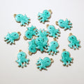 12x9mm Gold Zinc Alloy Charm Pendant No.150841 for DIY Necklace Bracelet Jewelry Making view 2