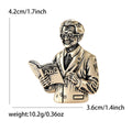 Alloy Enamel Male Teacher Brooch Pin For Clothing Decoration view 5
