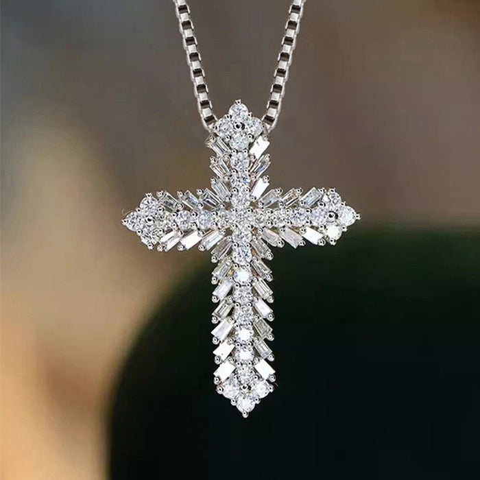 Box Chain Pendant Necklace For Women Niche Designer Layering Fashion Trend Jewelry