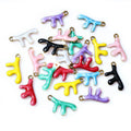 13x6mm Gold Zinc Alloy Charm Pendant for DIY Necklace Bracelet Jewelry Making view 5