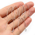 Stainless Steel V Shaped Ear Hooks DIY Stud Earring Findings Jewelry Accessories Stud Earrings view 3