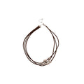 Vintage Leather Square Letter Butterfly Heart Ethnic Alloy Choker Necklace view 5