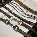 Vintage Leather Square Letter Butterfly Heart Ethnic Alloy Choker Necklace view 2