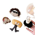 Fabric Plush Funny Cartoon Character Brooch Creative Niche Personality Fall Winter Apparel Accessory view 5