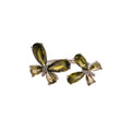 Sparkling Zircon Double Butterfly Open Copper Ring Light Luxury Animal Statement Jewelry view 5