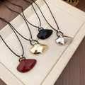 Light Luxury Alloy Irregular Geometric Pendant Sweater Necklace For Women view 2