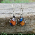 Retro Ethnic Teardrop Dangle Earrings For Women Vintage Cheongsam Style Accessories view 5