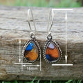 Retro Ethnic Teardrop Dangle Earrings For Women Vintage Cheongsam Style Accessories view 4