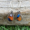 Retro Ethnic Teardrop Dangle Earrings For Women Vintage Cheongsam Style Accessories view 2