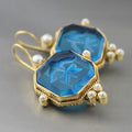 New Chinese Style Faux Pearl Acrylic Earrings, Vintage Artistic Fresh Fashion Jewelry Accessories view 5
