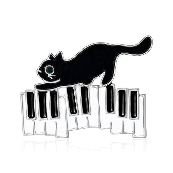 Alloy Cat Animal Brooch Pin For Cute Apparel Accessories