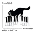 Alloy Cat Animal Brooch Pin For Cute Apparel Accessories view 5