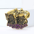 Alloy Enamel Horse Brooch Vintage Animal Clothing Lapel Pin view 2