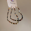 Metal Leopard Print Heart Hoop Earrings With Silver Posts Trendy European Style Jewelry view 2