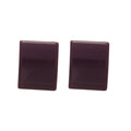 Minimalist Modern Resin Square Drop Earrings Geometric Silver Needle Fashion Jewelry for Women view 5