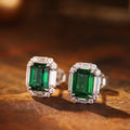 Princess Style Geometric Stud Earrings For Women Light Luxury Evening Dress Accessories view 2