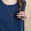 Light Luxury Iron Horse And Star Horseshoe Pendant Necklace For Women view 1