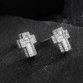 European American Geometric Stud Earrings For Women Niche Design Fashion Jewelry Accessories view 2