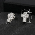 European American Geometric Stud Earrings For Women Niche Design Fashion Jewelry Accessories view 4