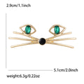 Alloy Glass Crystal Hollow Cat Brooch Pin For Suit Accessories view 6