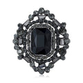 Alloy Glass Rhinestone Brooch For Elegant Women's Clothing Decoration view 5