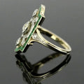 Palace Style Scepter Thumb Ring For Women, European Square Hollow Statement Jewelry view 3