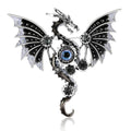 Enamel Alloy Mechanical Dragon Brooch Pin For Fashion Clothing view 5