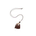 Vintage Ethnic Resin Wood Geometric Irregular Pendant Tassel Sweater Necklace For Women view 5