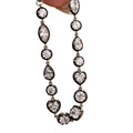 Sparkling Zircon Copper Geometric Round Heart Teardrop Beaded Bracelet For Women view 5