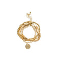 European American Iron Snake Chain Round Pendant Bangle For Women Geometric Fashion Jewelry view 5